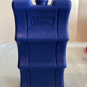 VINTAGE Coleman 6 Pack Can Cooler Ice Blue #G13